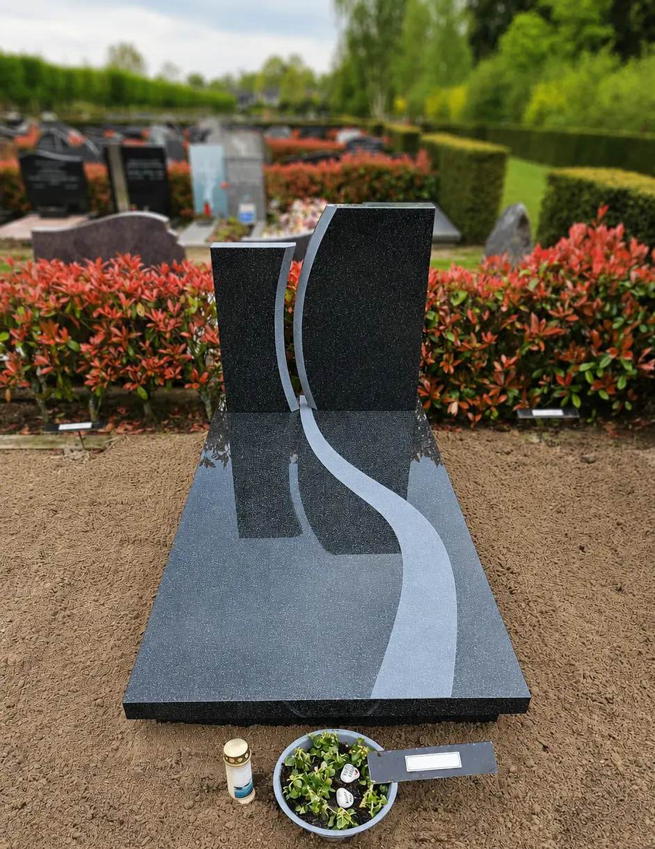 Grafsteen geplaatst in Nijkerk