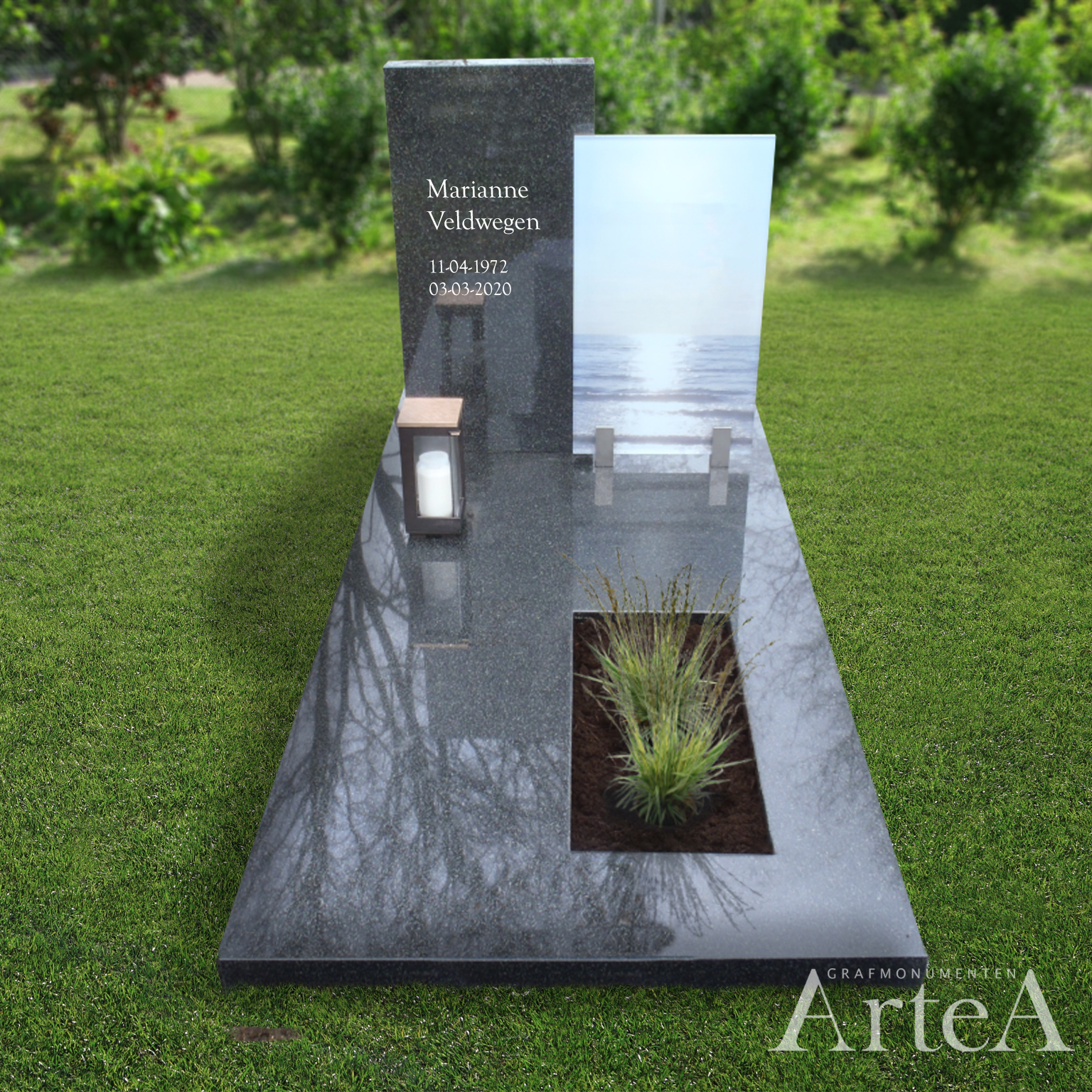 Prijs van klassiek grafmonument