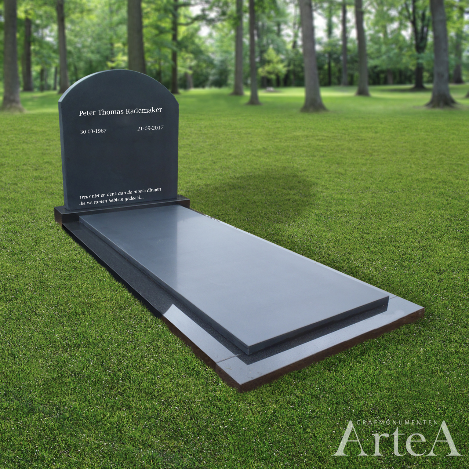 Prijs van klassiek grafmonument