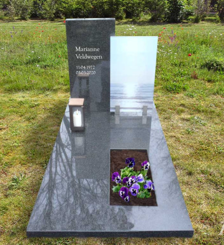 Grafmonument natuursteen marmer