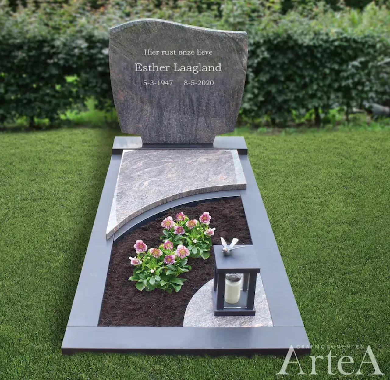 Traditionele goedkope steen van graniet