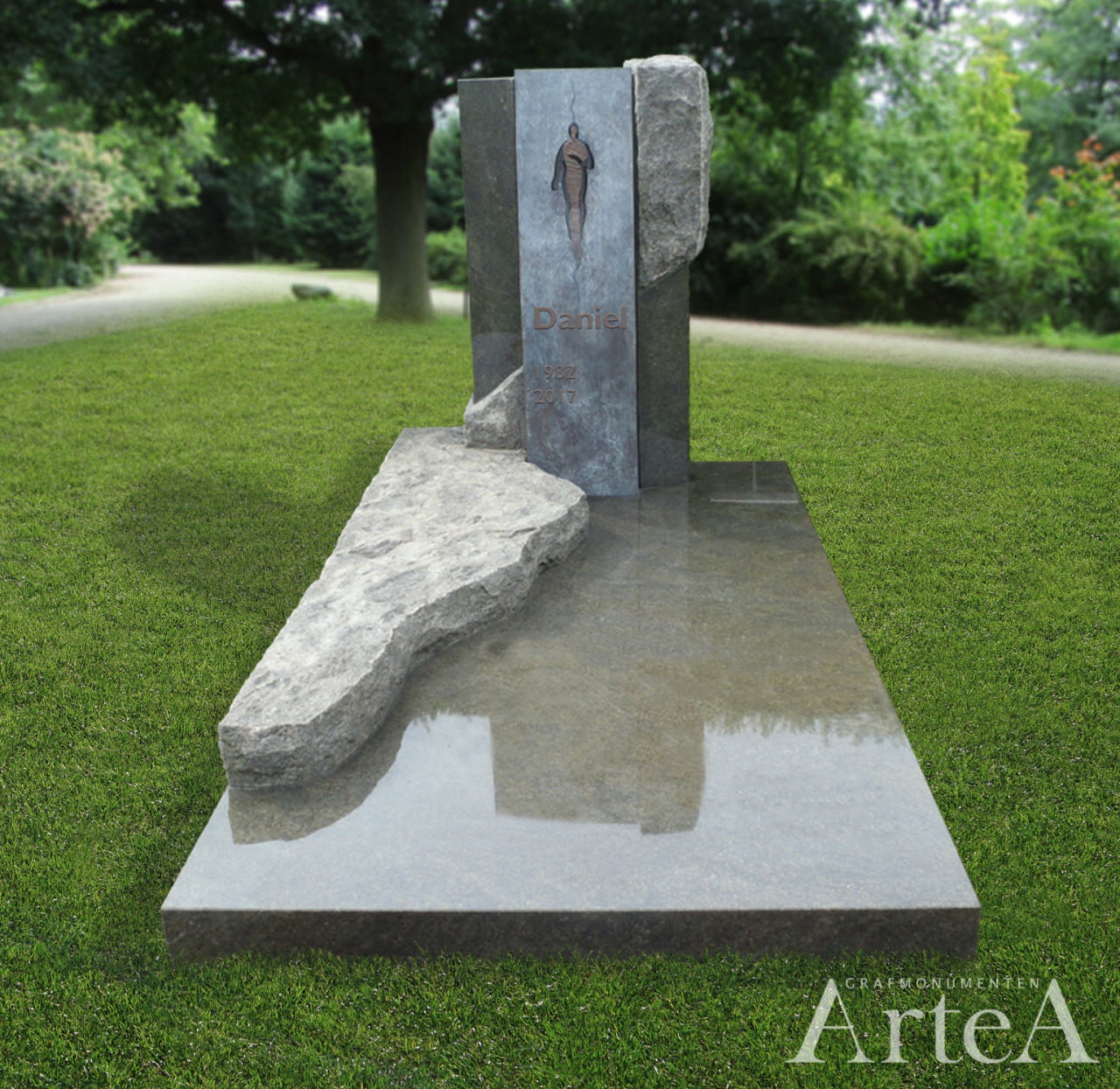 Bijzondere grafsteen kopen