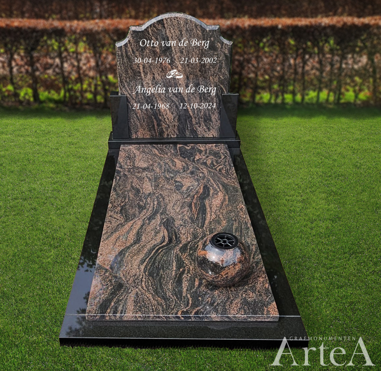 grafmonument klassiek natuursteen