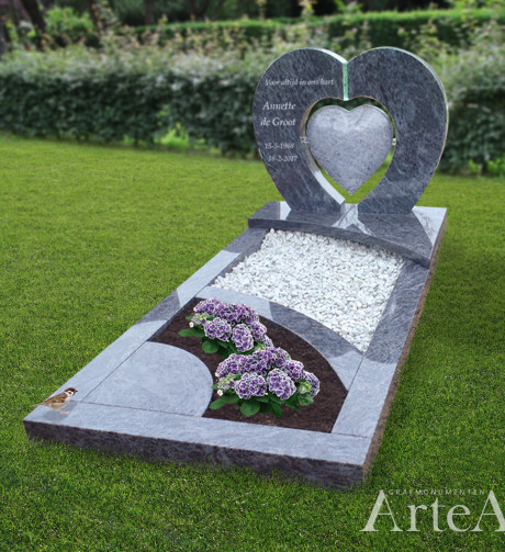 Grafsteen met Hart kopen Buren