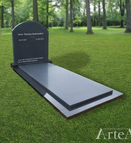 Klassieke grafsteen Veenendaal voorbeeld