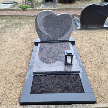 Grafsteen met hart