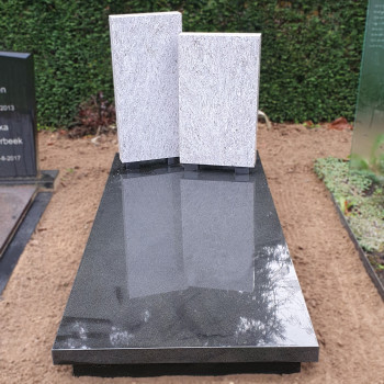 Grafsteen met wit graniet kopen