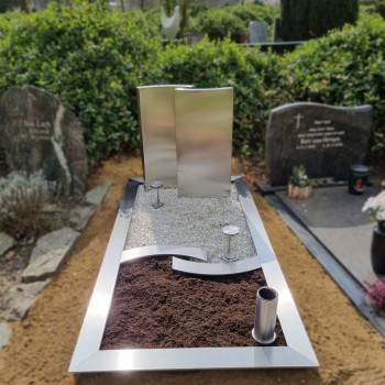 Grafsteen van roestvrij staal kopen