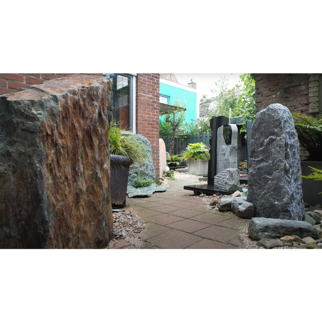 showtuin grafsteen Gemeente Heemstede