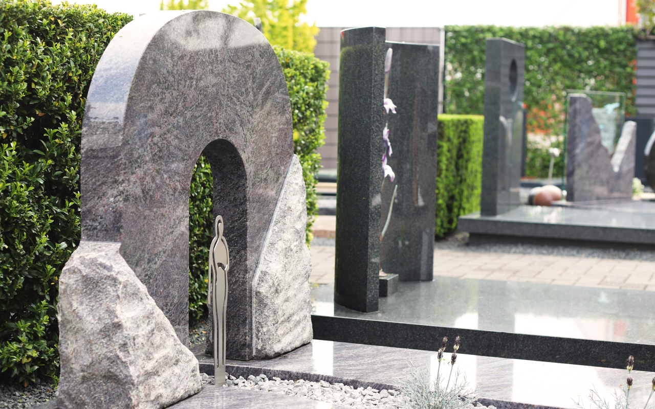 Grafsteen showtuin Veenendaal