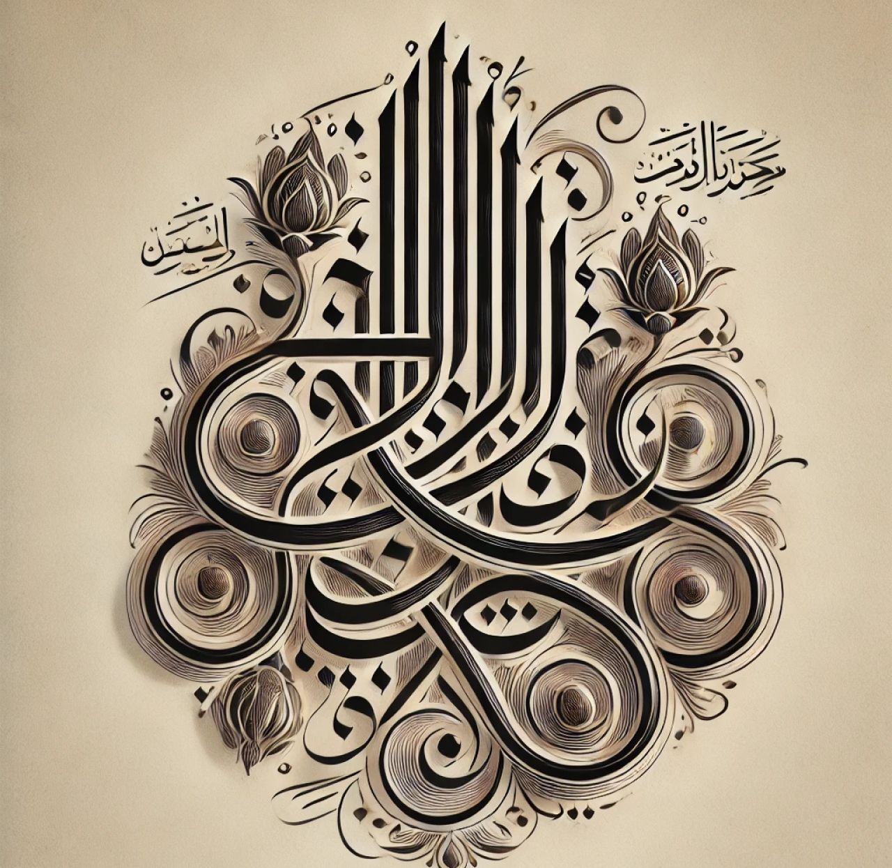 Voorbeeld voor een islamitische tekst op een grafsteen